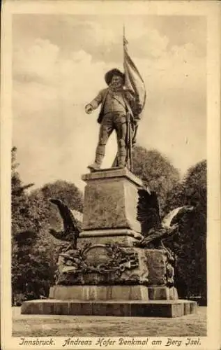 Ak Innsbruck in Tirol, Andreas Hofer Denkmal am Berg Isel