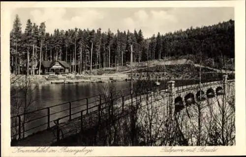 Ak Karpacz Krummhübel Riesengebirge Schlesien, Talsperre, Baude