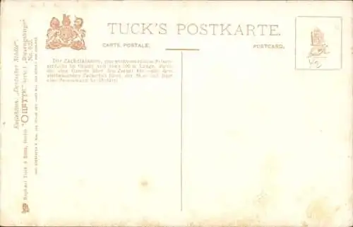Künstler Ak Riesengebirge Schlesien, Zackelklamm, Tuck Series I Nr 622