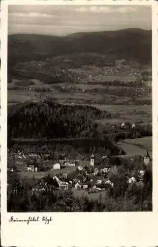 Ak Karpacz Krummhübel Riesengebirge Schlesien, Aussicht von der Teichmannbaude, Pfaffenberg