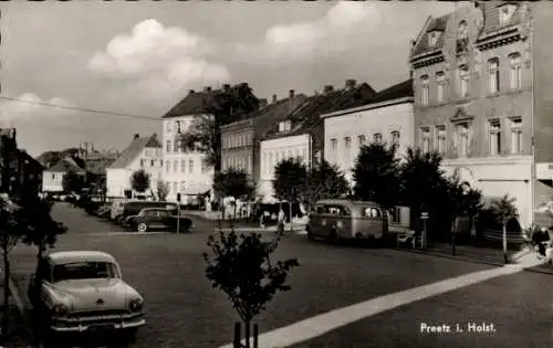 Ak Preetz in Holstein, Teilansicht