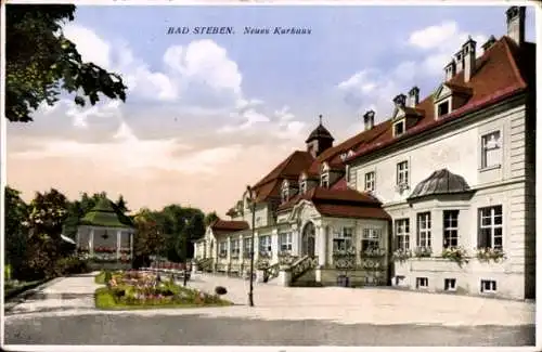 Ak Bad Steben in Oberfranken, Neues Kurhaus