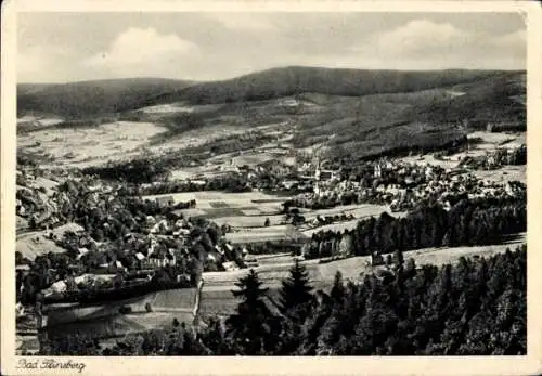 Ak Świeradów Zdrój Bad Flinsberg Schlesien, Panorama