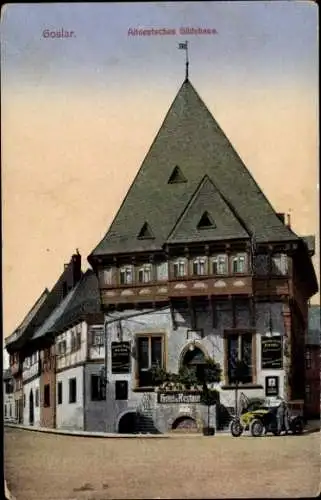 Ak Goslar am Harz, Altdeutsches Gildehaus