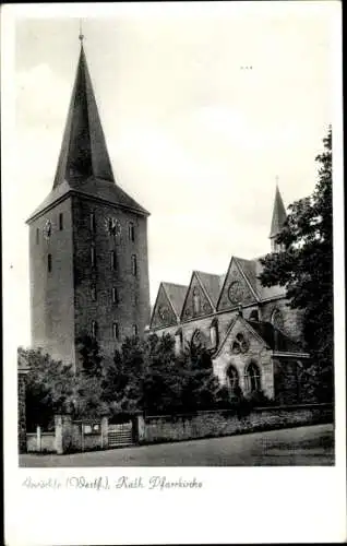 Ak Anröchte in Westfalen, katholische Pfarrkirche