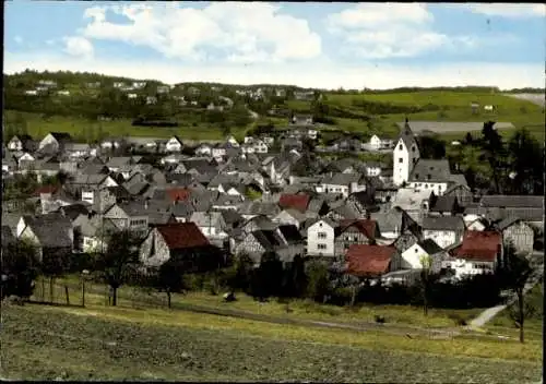 Ak Schlangenbad im Taunus Hessen, Gesamtansicht, Schreibwaren Fritz Besler