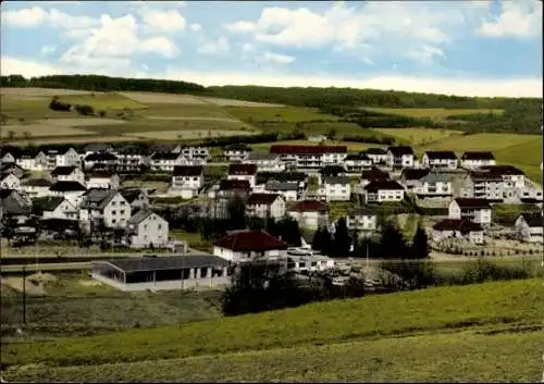 Ak Schlangenbad im Taunus Hessen, Gesamtansicht, Schreibwaren Fritz Besler