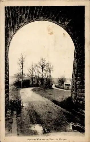 Ak Sainte Mesme Yvelines, Pont de Corpau