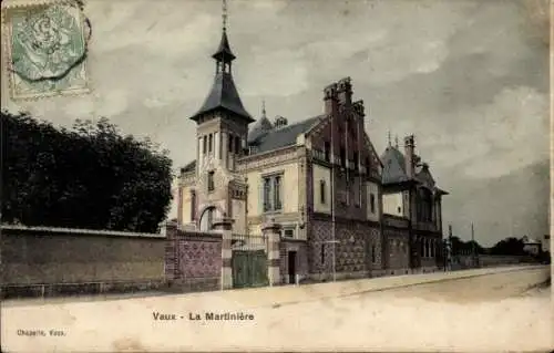 Ak Vaux sur Seine Yvelines, La Martiniere