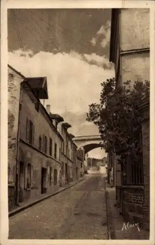 Ak Vaux sur Seine Yvelines, Rue du Temple