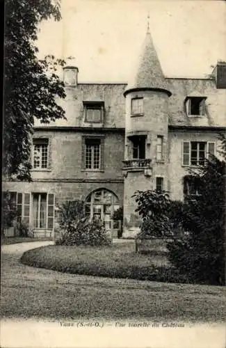 Ak Vaux sur Seine Yvelines, Une tourelle du Chateau