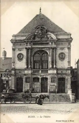 Ak Blois Loir et Cher, Le Theatre