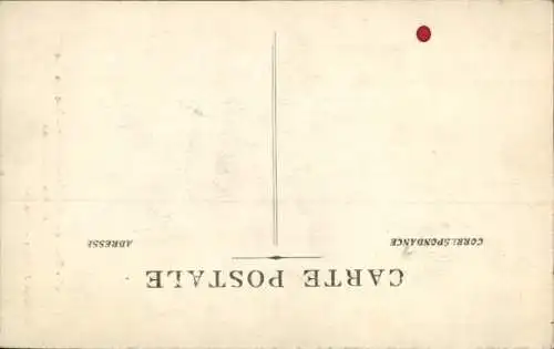 Ak Rochetaillée Loire, Ruines du Chateau