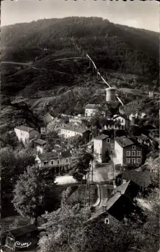 Ak Monistrol d'Allier Haute Loire, Quartier des Hotels, Route du Puy