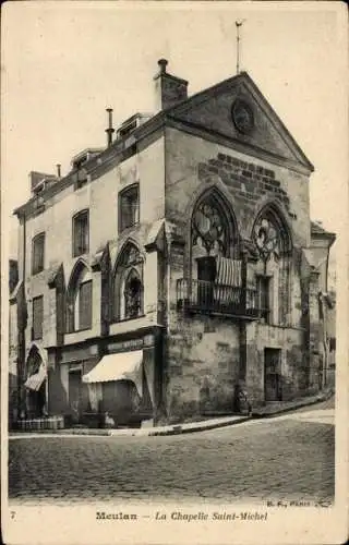 Ak Meulan en Yvelines, Kapelle St Michel