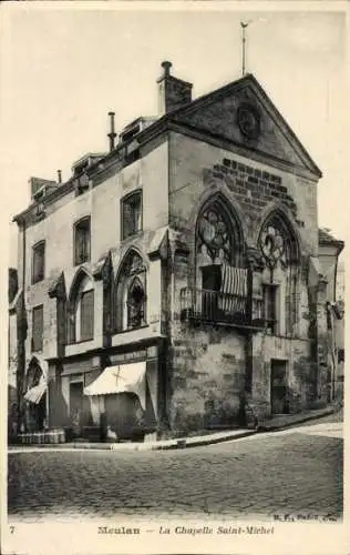 Ak Meulan en Yvelines, Kapelle St Michel