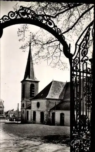 Ak Marly le Roi Yvelines, Kirche St Vigor