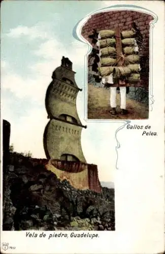 Ak Guadelupe Mexiko, The Stone Sails, Game Cocks, Hahnenkampf