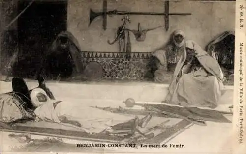 Künstler Ak Constant; Benjamin, La mort de l'emir