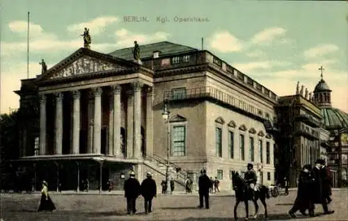 Ak Berlin Mitte, Kgl. Opernhaus