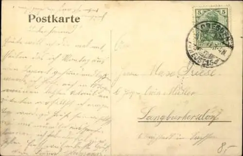 Ak Dresden Neustadt, Garnisonlazarett, Korridorlazarett