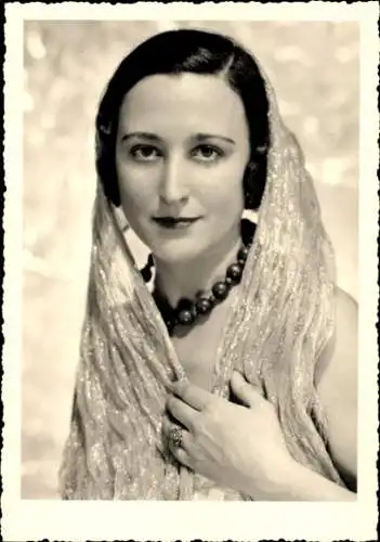 Ak Schauspielerin Ria Helmand, Portrait, Autogramm