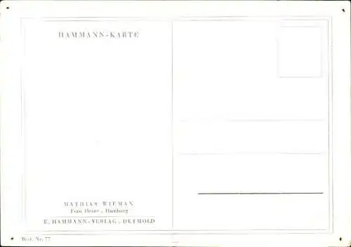 Ak Schauspieler Mathias Wieman, Portrait, Zigarette, Autogramm