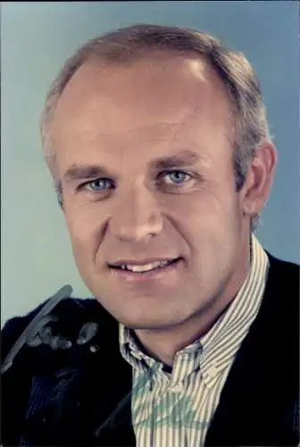 AK Schauspieler Bernd Heller, Portrait, Autogramm