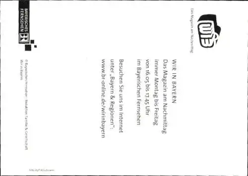 Ak Moderator Michael Sporer, Portrait, Autogramm