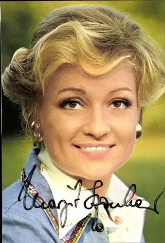 AK Schauspielerin Margit Sponheimer, Portrait, Autogramm