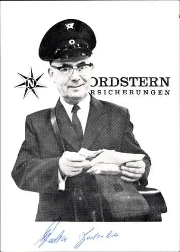 Ak Statist Walter Spahrbier, Portrait, Autogramm