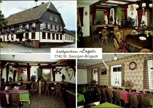 Ak Brigach Sankt Georgen im Schwarzwald, Landgasthaus Engel