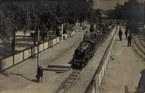 Ak München, DVA 1925, Liliput-Bahn