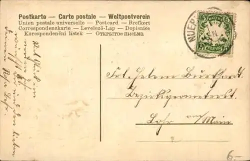 Präge Ak Glückwunsch Neujahr, Zwerg, Kalender, Hufeisen