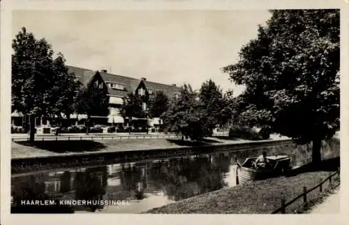 Ak Haarlem Nordholland Niederlande, Kinderhuissingel