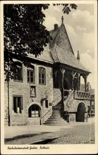 Ak Goslar am Harz, Rathaus