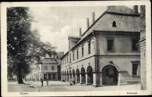 Ak Soest in Westfalen, Rathaus