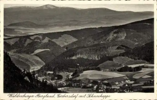 Ak Sokołowsko Görbersdorf Schlesien, Waldenburger Bergland, Gesamtansicht