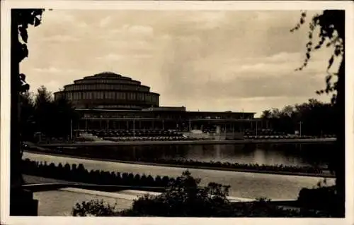 Ak Wrocław Breslau Schlesien, Jahrhunderthalle