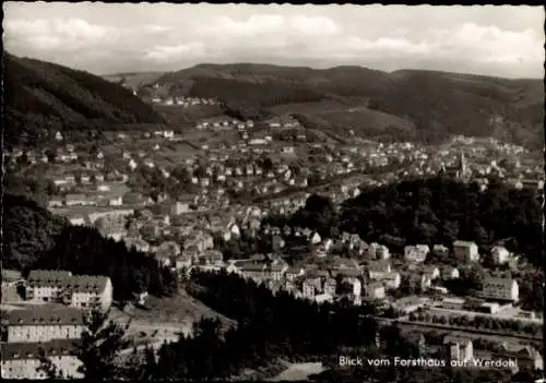 Ak Werdohl im Sauerland, Gesamtansicht