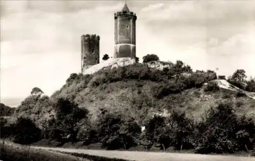 Ak Bad Kösen Naumburg an der Saale, Ruine Saaleck