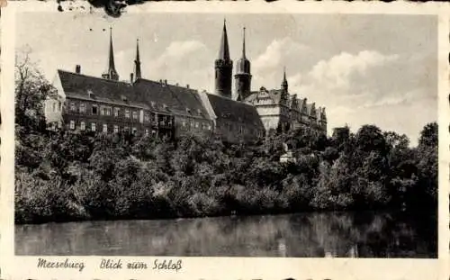 Ak Merseburg an der Saale, Schloss