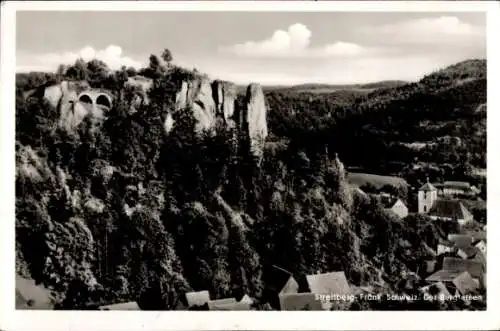 Ak Streitberg Wiesenttal Fränkische Schweiz, Burgfelsen