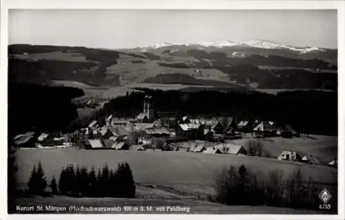 Ak Sankt Märgen im Schwarzwald, Feldberg, Panorama