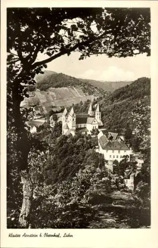 Ak Obernhof an der Lahn, Blick zum Kloster Arnstein