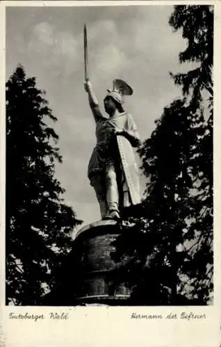 Ak Detmold am Teutoburger Wald, Hermannsdenkmal