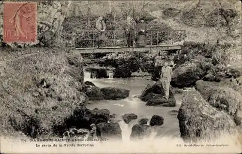 Ak Nans sous Sainte Anne Doubs, La Grotte Sarazine, Sarrazine