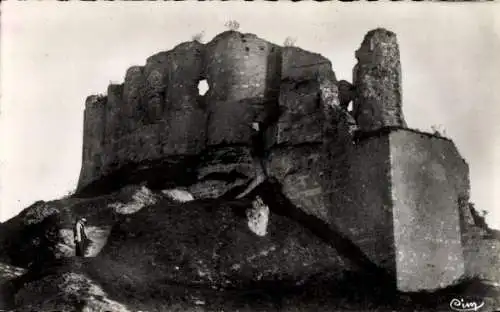 Ak Les Andelys Eure, Ruine Schloss Gaillard