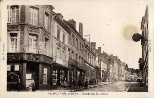 Ak Neufchâtel en Bray Seine Maritime, Grande Rue St-Jacques