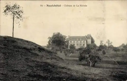 Ak Neufchâtel en Bray Seine Maritime, Chateau de la Nobree